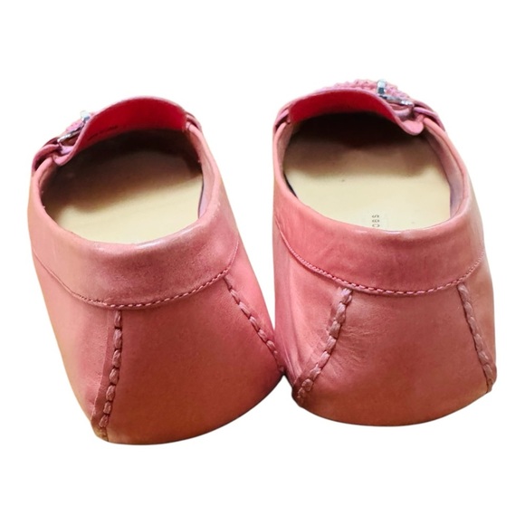 Marc By Marc Jacobs Pink Loafers with Decorative Buckle - Picture 4 of 5